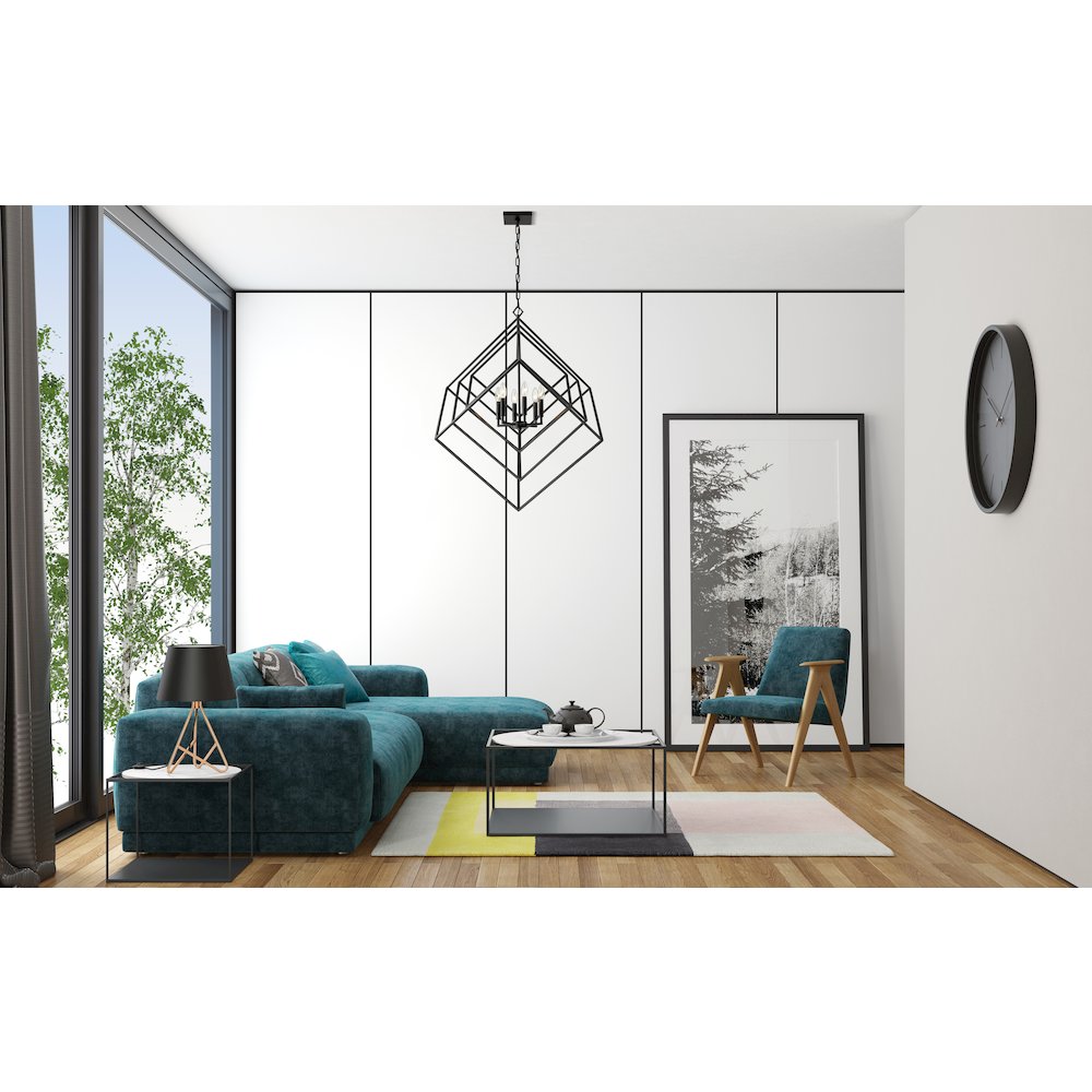 Z-Lite 6 Light Chandelier. Picture 6