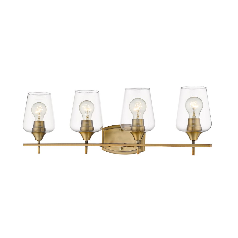 Z-Lite 4 Light Vanity. Picture 1