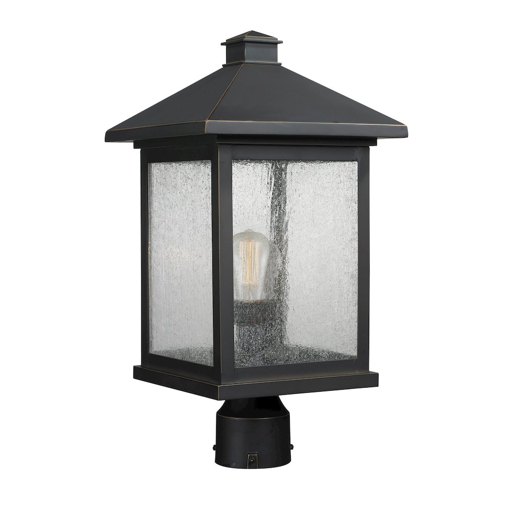 Z-Lite 1 Light Outdoor Post Mount Fixture. Picture 1