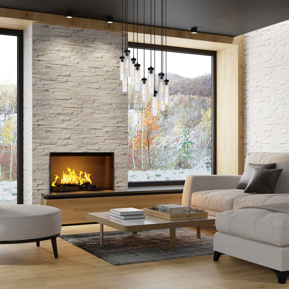 Z-Lite 11 Light Chandelier. Picture 6