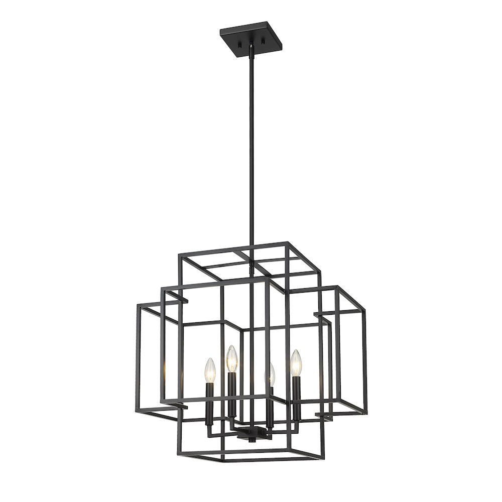 Z-Lite 4 Light Chandelier. Picture 3