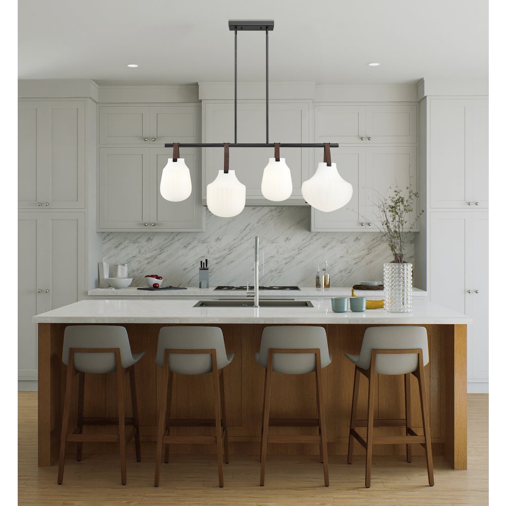 Z-Lite 4 Light Pendant. Picture 7