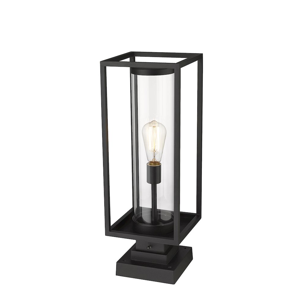 Z-Lite 1 Light Outdoor Pier Mounted Fixture. Picture 3