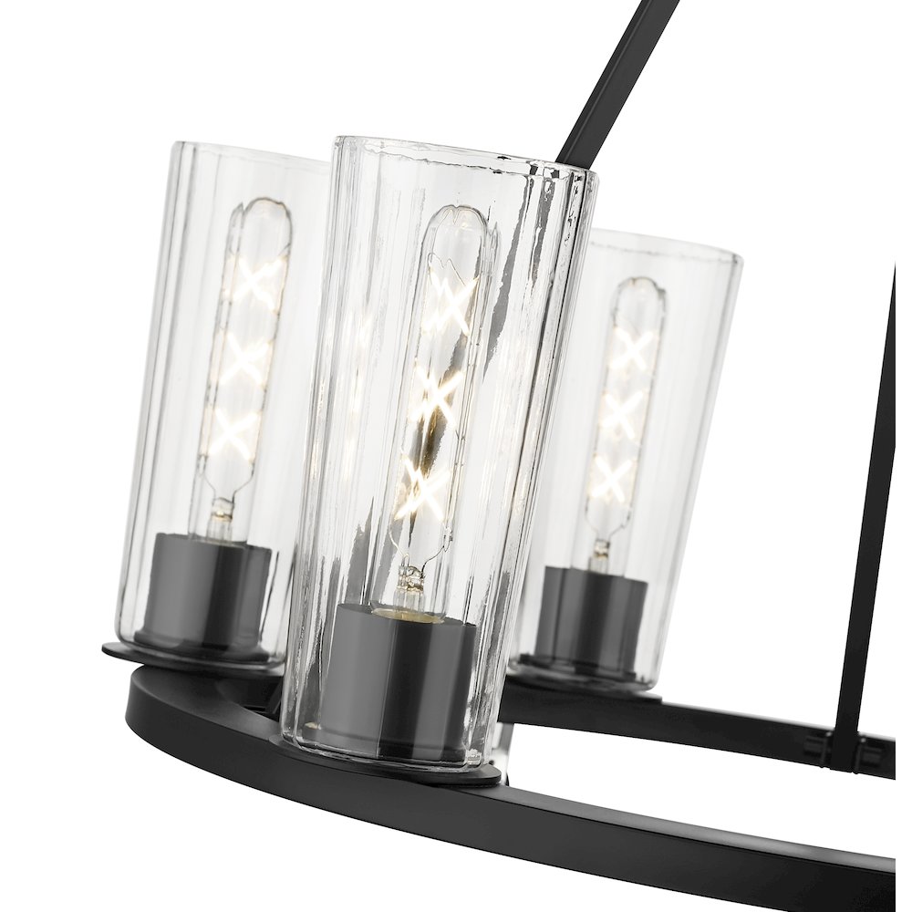 Z-Lite 6 Light Chandelier. Picture 4