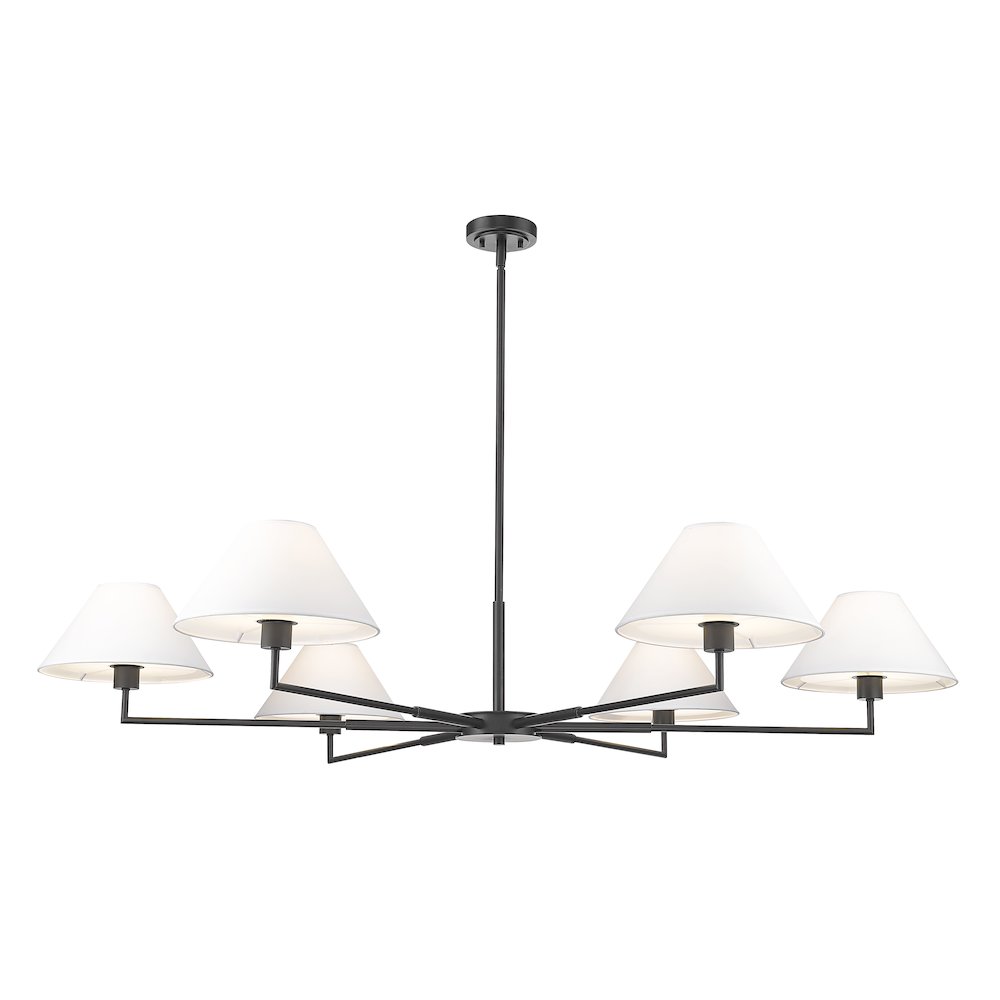 Z-Lite 6 Light Chandelier. Picture 2