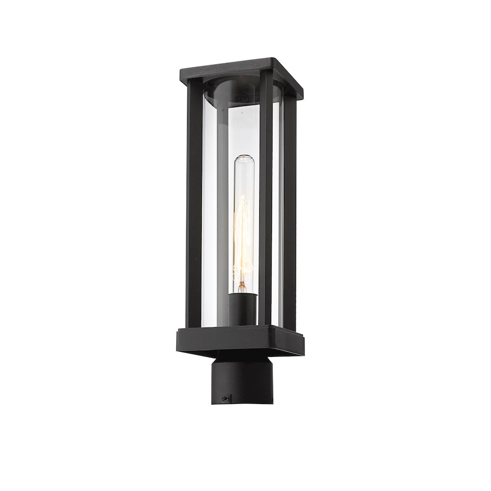Z-Lite 1 Light Outdoor Post Mount Fixture. Picture 1