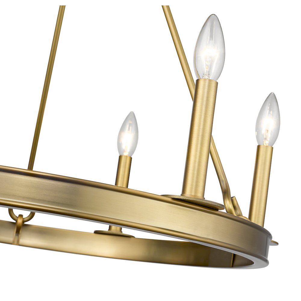 Z-Lite 6 Light Chandelier. Picture 4