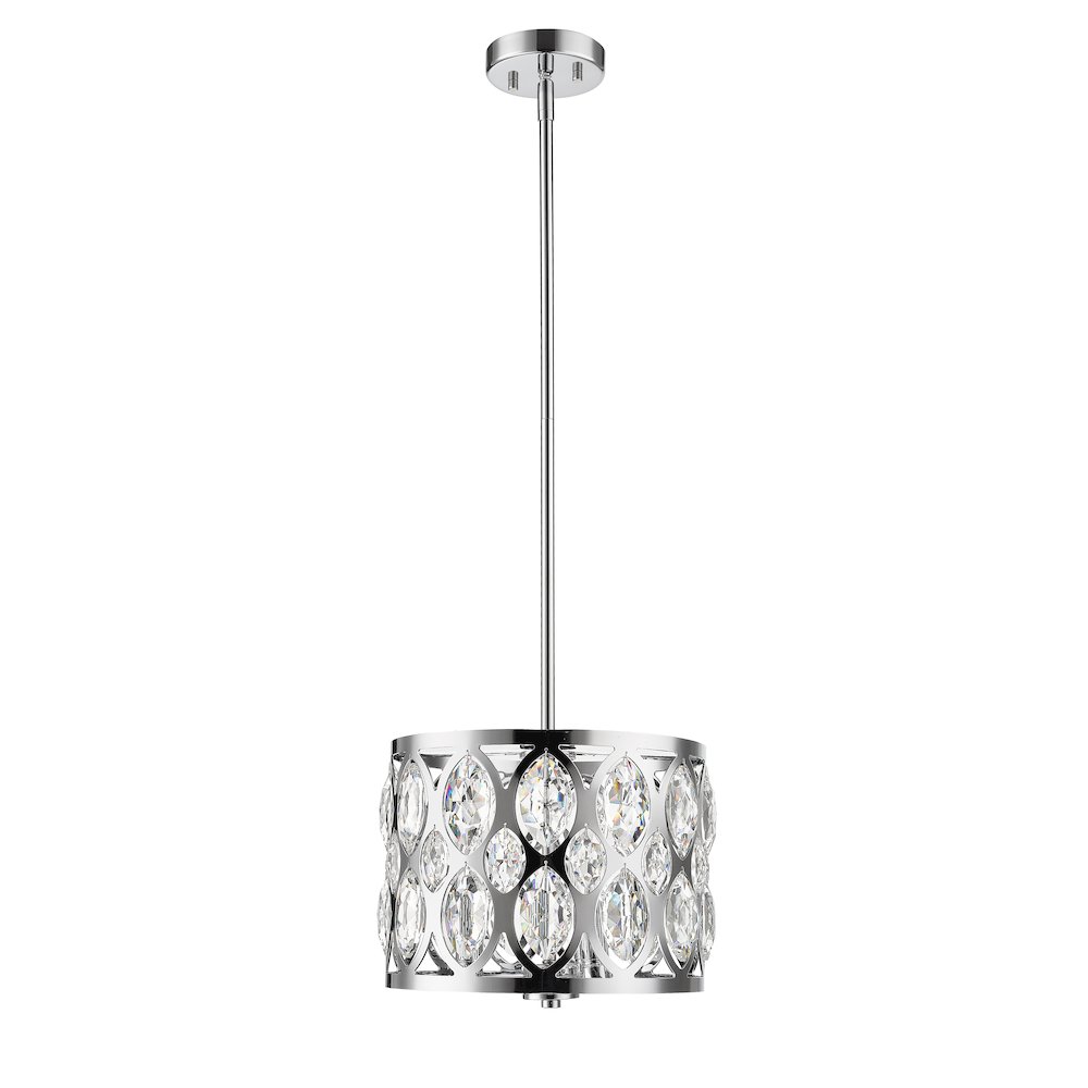Z-Lite 3 Light Chandelier. Picture 5