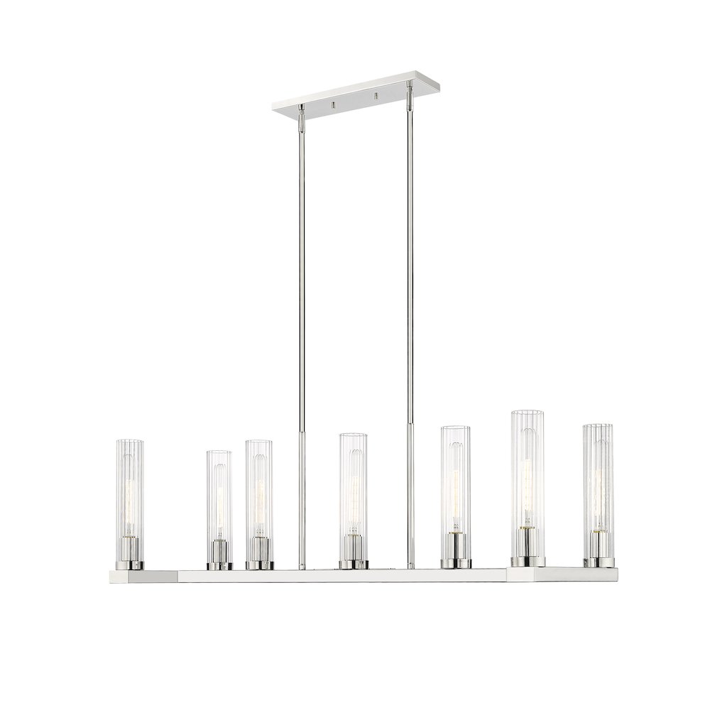 Z-Lite 7 Light Linear Chandelier. Picture 3