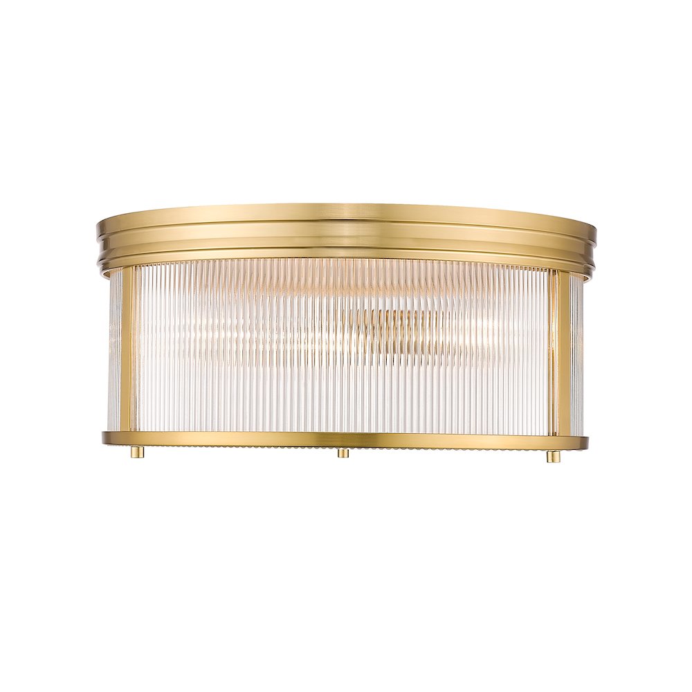 Z-Lite 4 Light Flush Mount. Picture 1