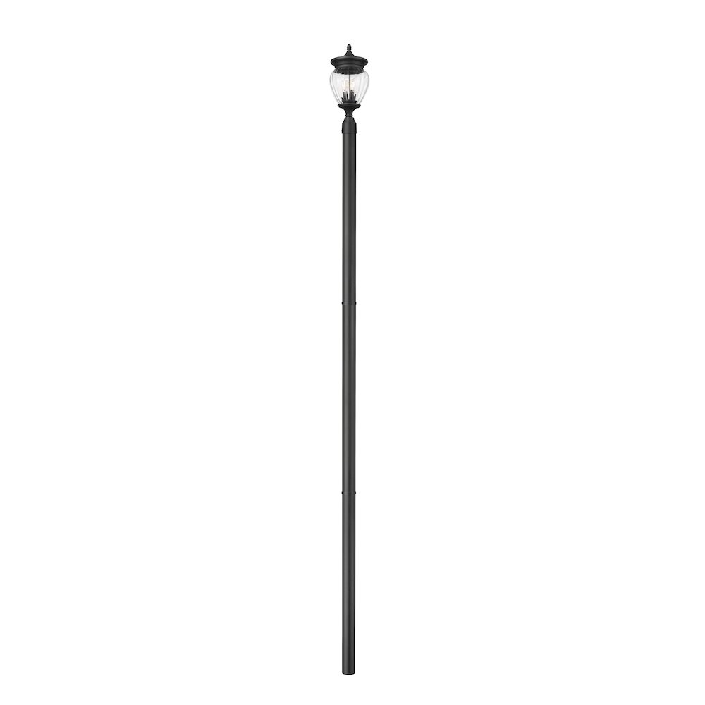 Z-Lite 3 Light Outdoor Post Mounted Fixture. Picture 1