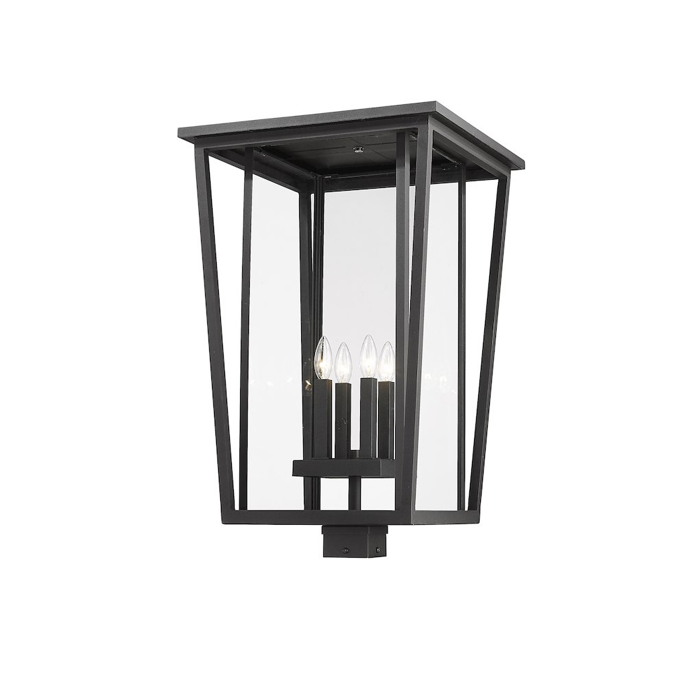 Z-Lite 4 Light Outdoor Post Mount Fixture. Picture 3