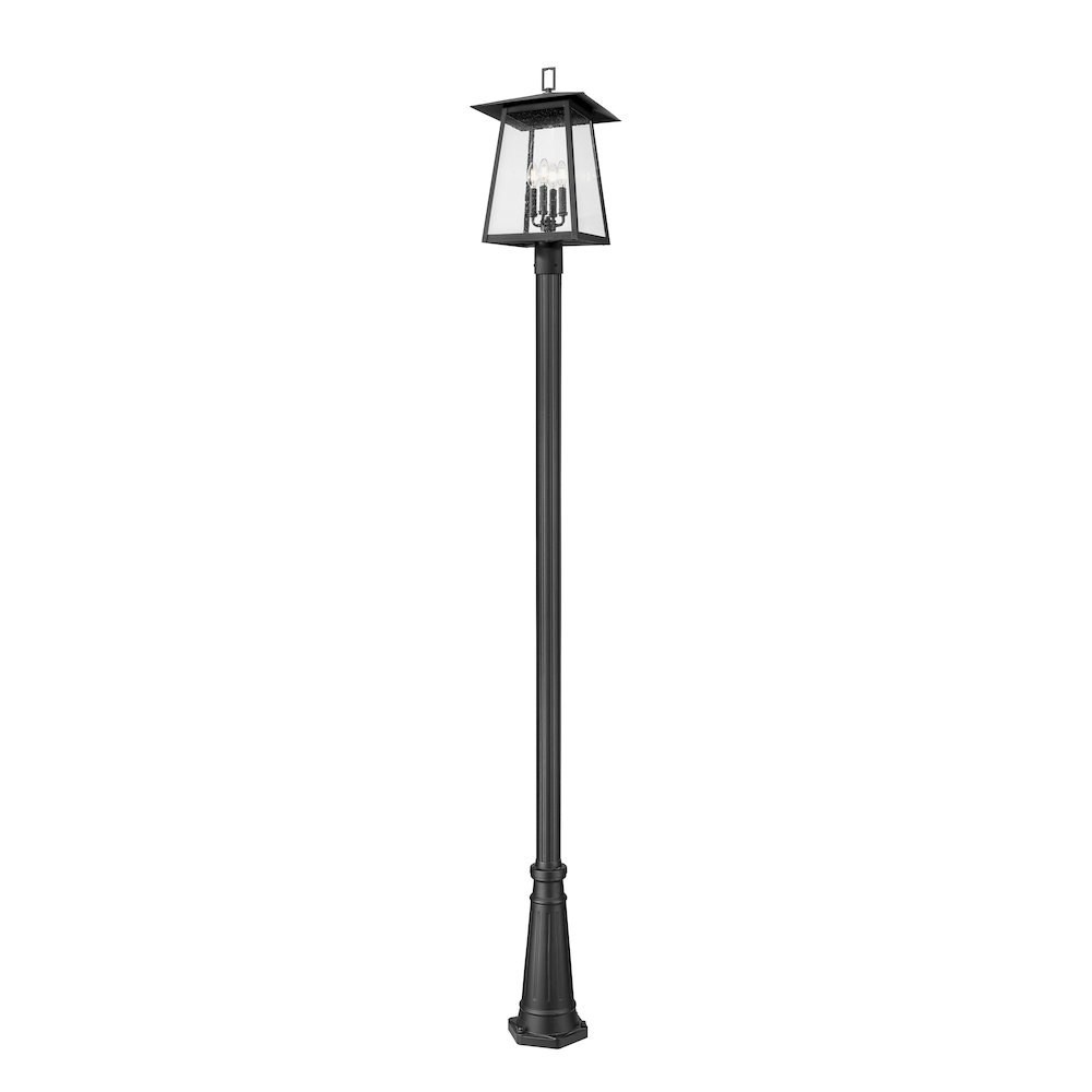 Z-Lite 4 Light Outdoor Post Mounted Fixture. Picture 1