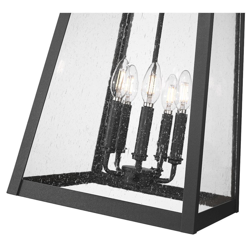 Z-Lite 5 Light Outdoor Chain Mount Ceiling Fixture. Picture 4
