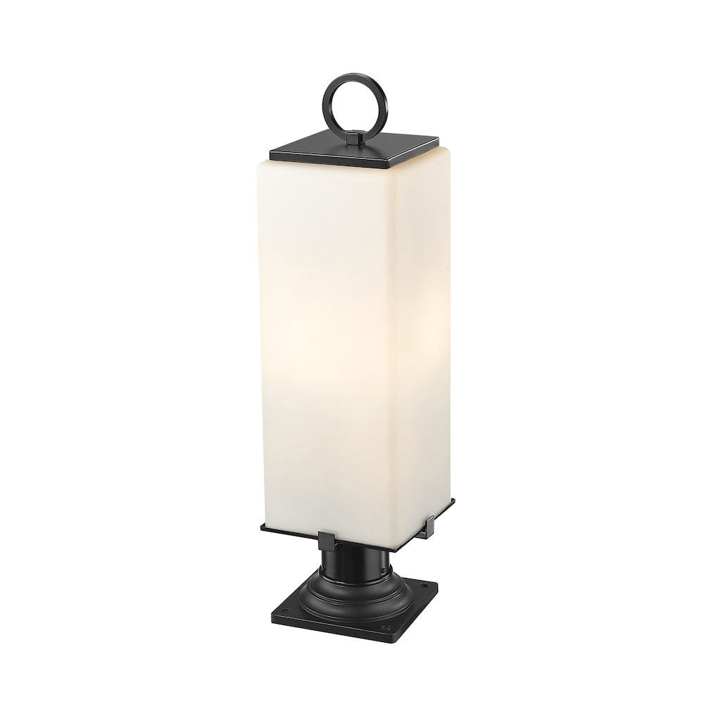 Z-Lite 3 Light Outdoor Pier Mounted Fixture. Picture 3