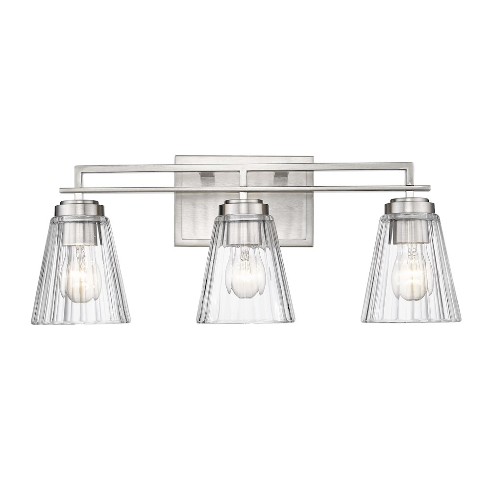 Z-Lite 3 Light Vanity. Picture 1