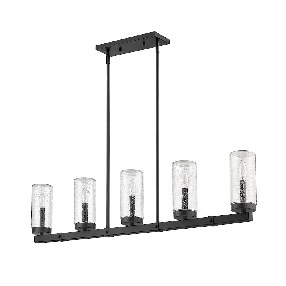 Z-Lite 5 Light Outdoor Linear Chandelier. Picture 5