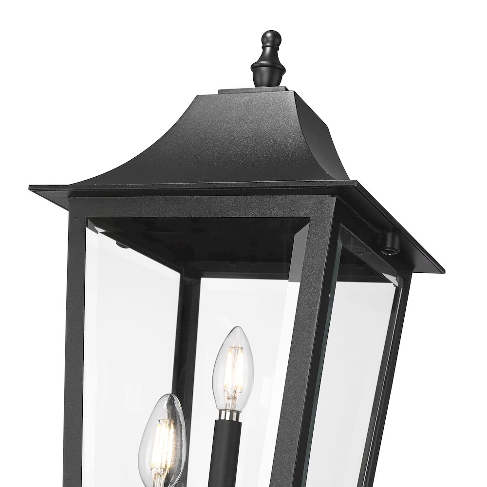 Z-Lite 3 Light Outdoor Pier Mounted Fixture. Picture 4