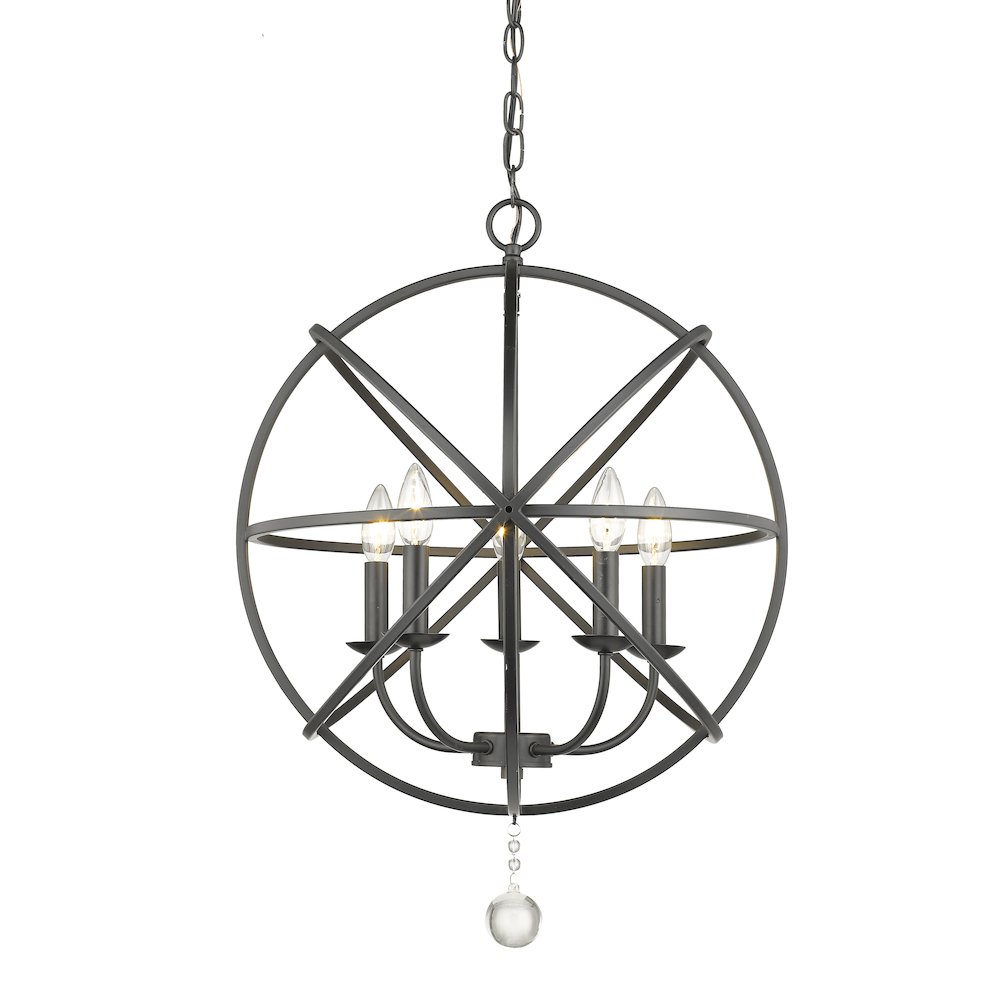 Z-Lite 5 Light Chandelier. Picture 4