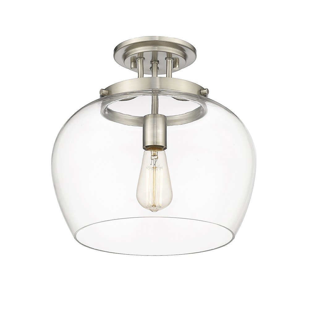 Z-Lite 1 Light Semi Flush Mount. Picture 3