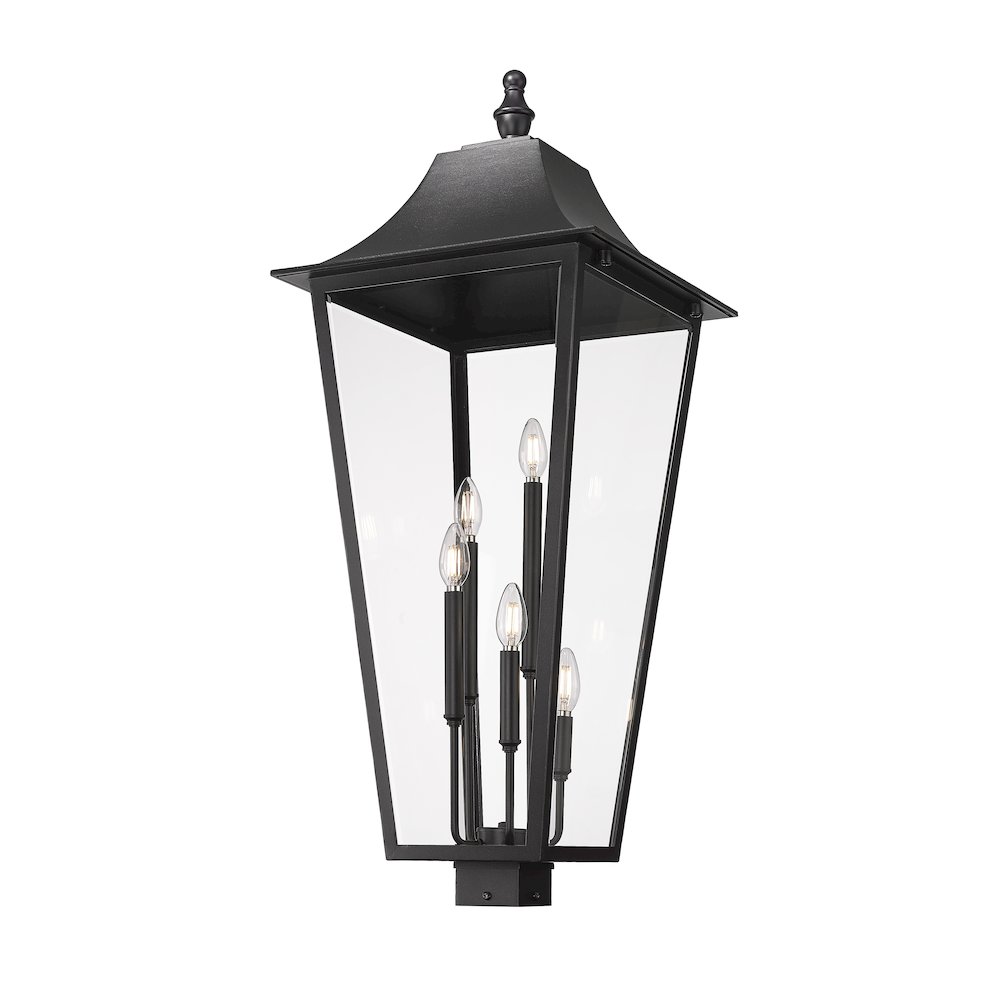 Z-Lite 5 Light Outdoor Post Mount Fixture. Picture 2