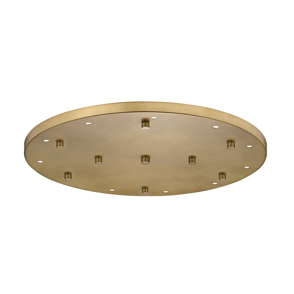 Z-Lite 11 Light Ceiling Plate. Picture 1