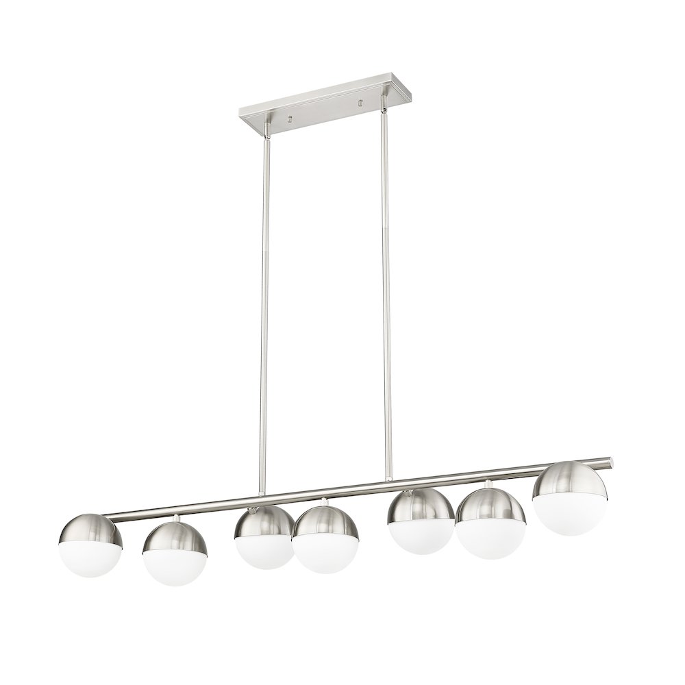 Z-Lite 7 Light Linear Chandelier. Picture 5