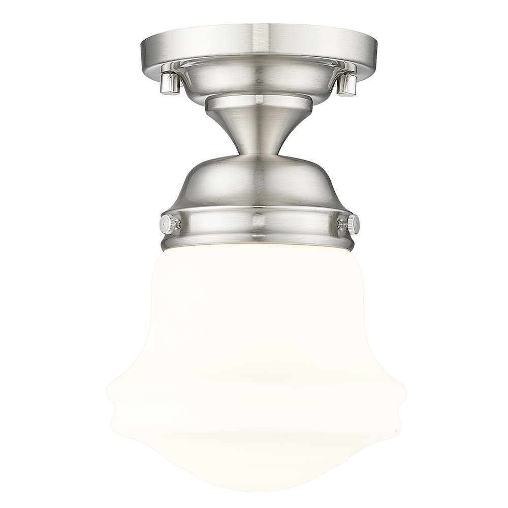 Z-Lite 1 Light Flush Mount. Picture 1
