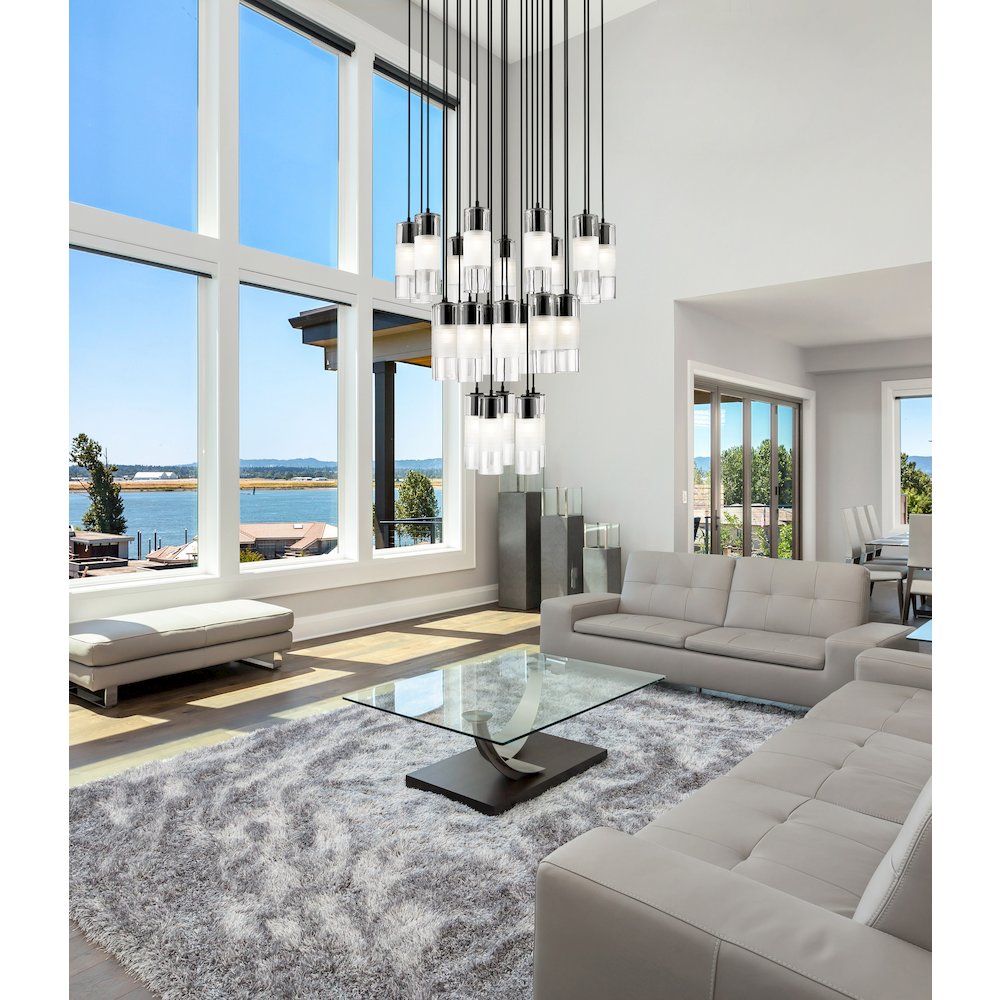 Z-Lite 27 Light Chandelier. Picture 6