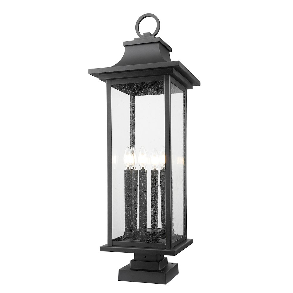 Z-Lite 6 Light Outdoor Pier Mounted Fixture. Picture 1
