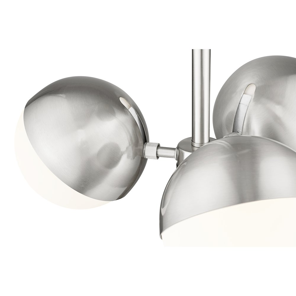 Z-Lite 3 Light Semi Flush Mount. Picture 4