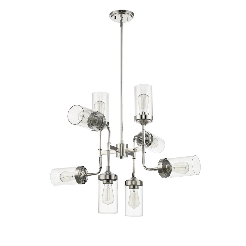 Z-Lite 8 Light Chandelier. Picture 5
