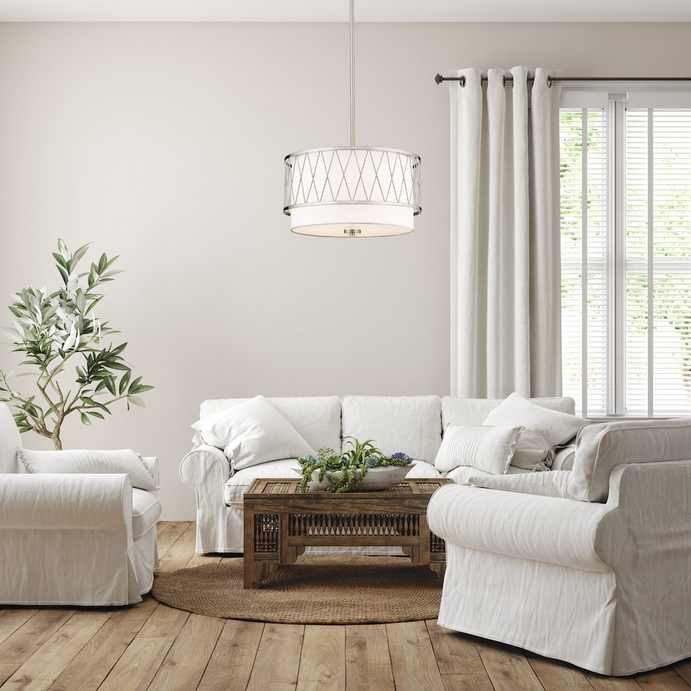 Z-Lite 3 Light Pendant. Picture 7