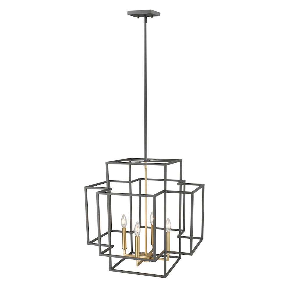 Z-Lite 4 Light Chandelier. Picture 4