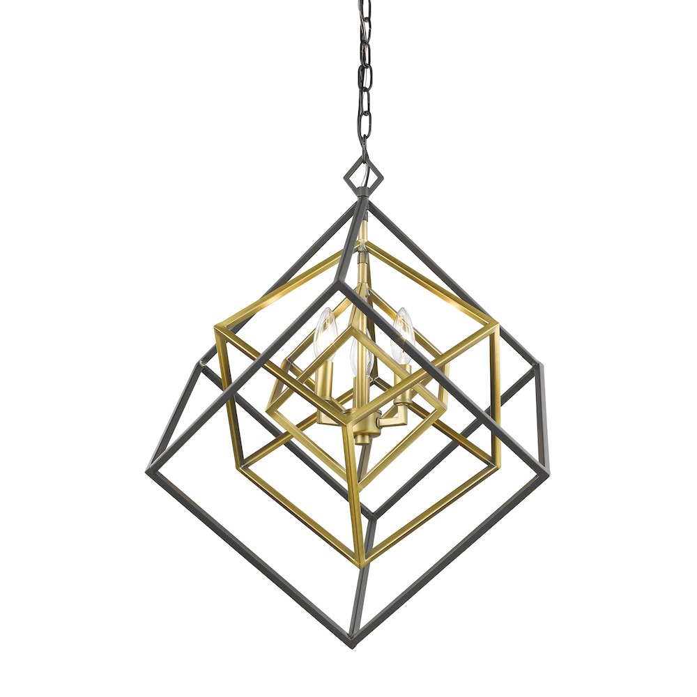 Z-Lite 3 Light Chandelier. Picture 4