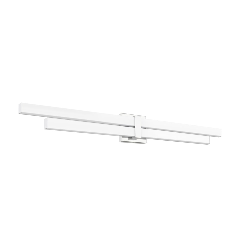 Z-Lite Zane 2 Light Vanity in Chrome  Frame Finish. Picture 5