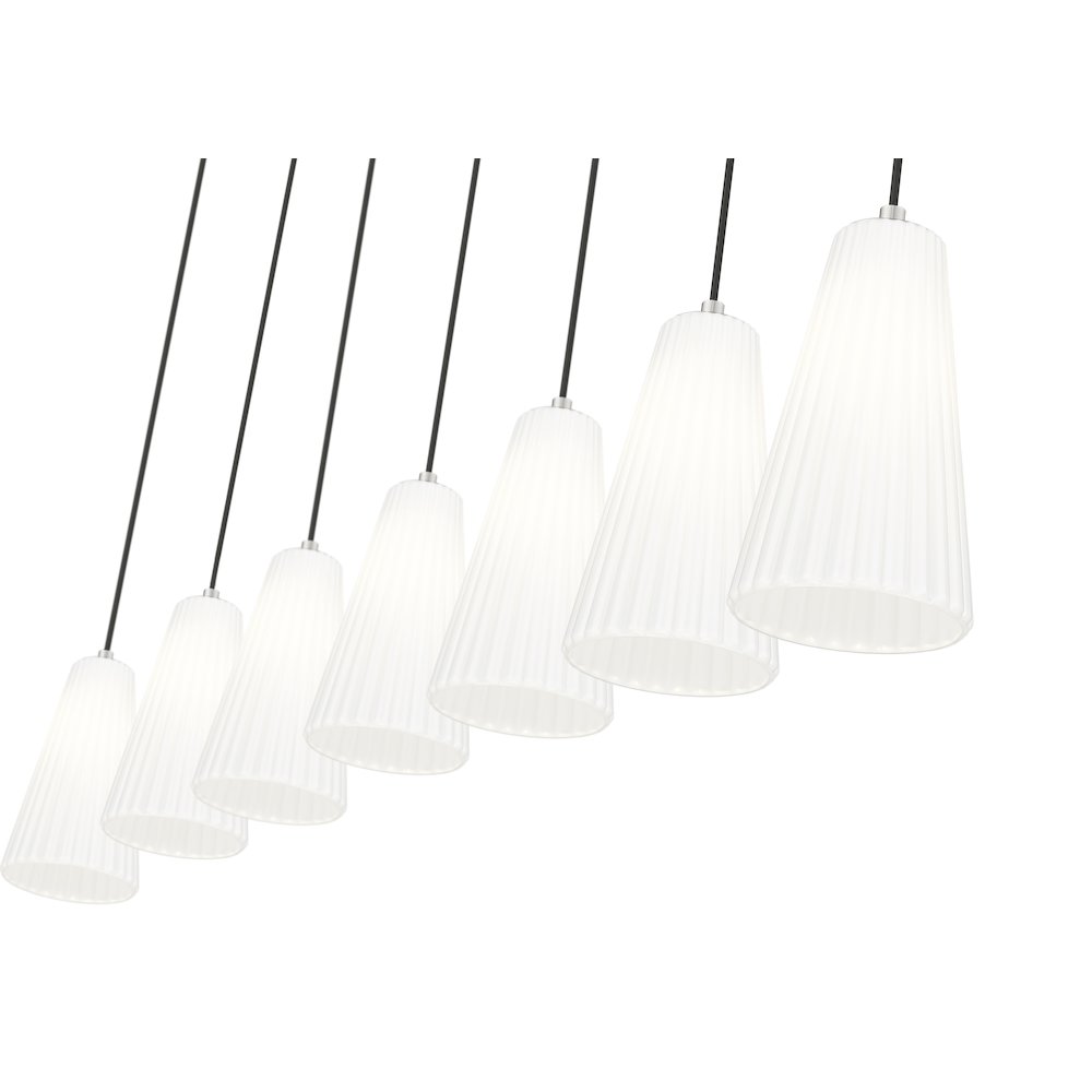 Z-Lite 7 Light Linear Chandelier. Picture 4