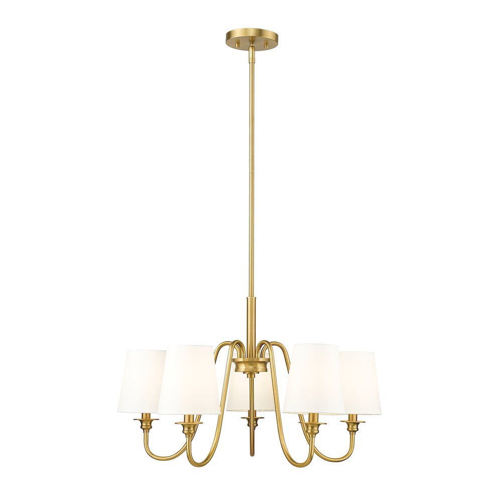 Z-Lite 5 Light Chandelier. Picture 1
