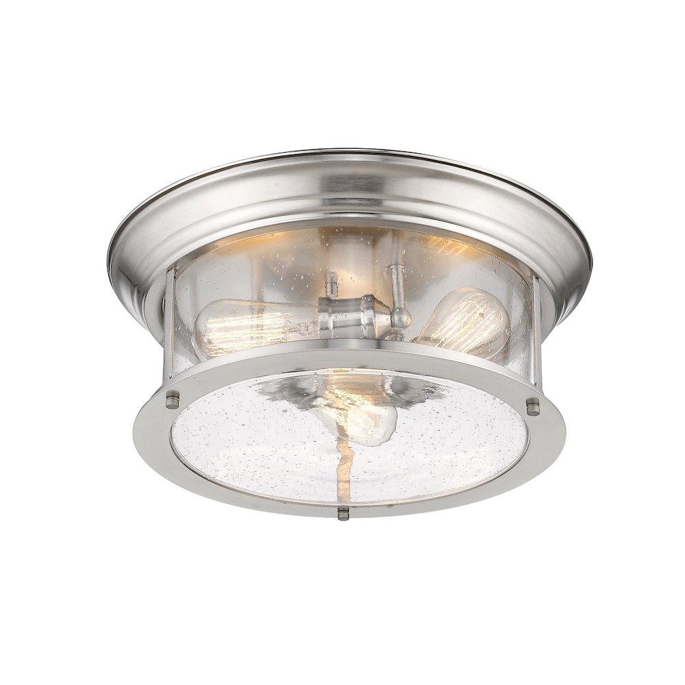 Z-Lite 3 Light Flush Mount. Picture 3