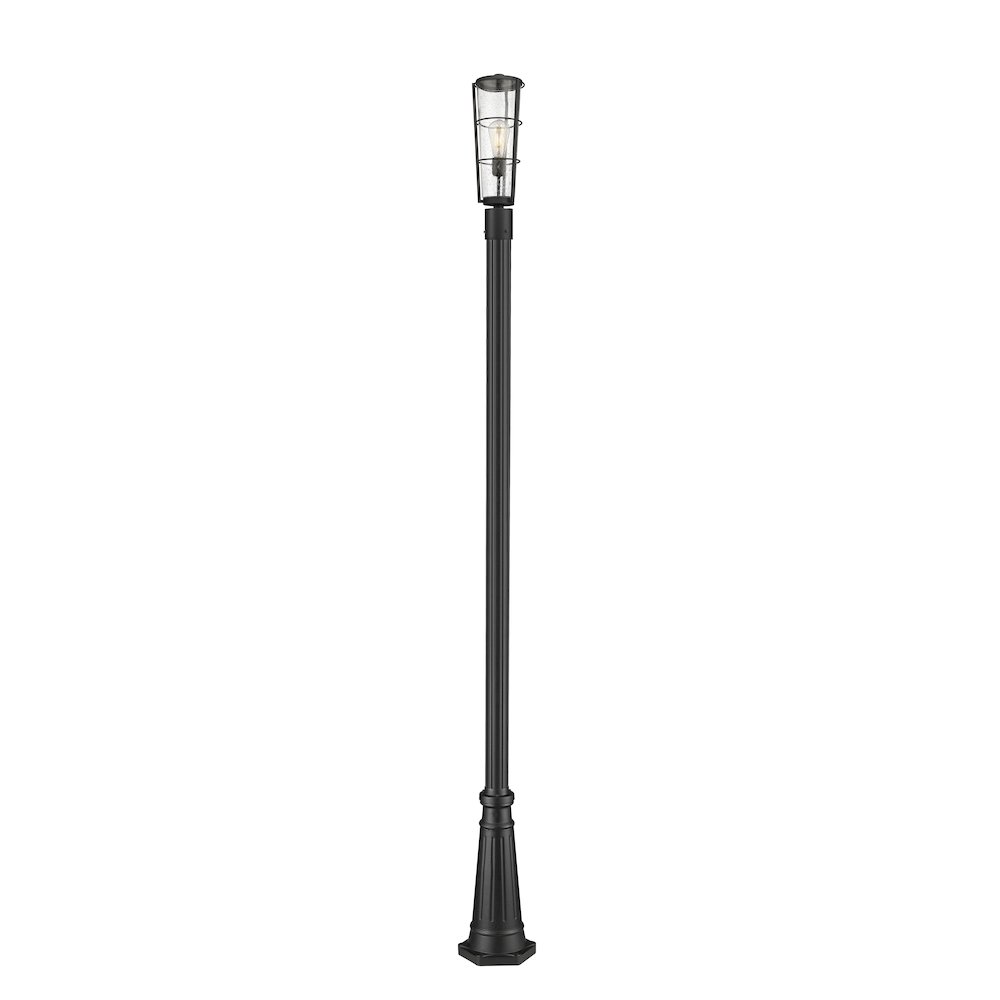 Z-Lite 1 Light Outdoor Post Mounted Fixture. Picture 3