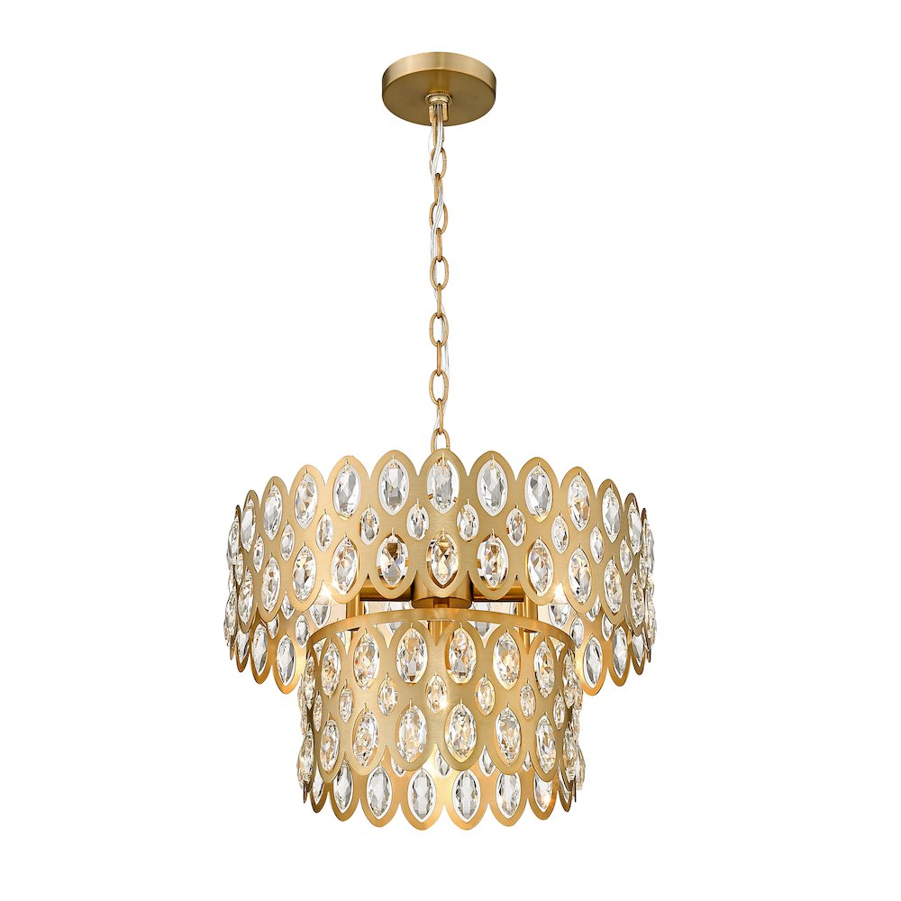 Z-Lite 5 Light Pendant. Picture 2