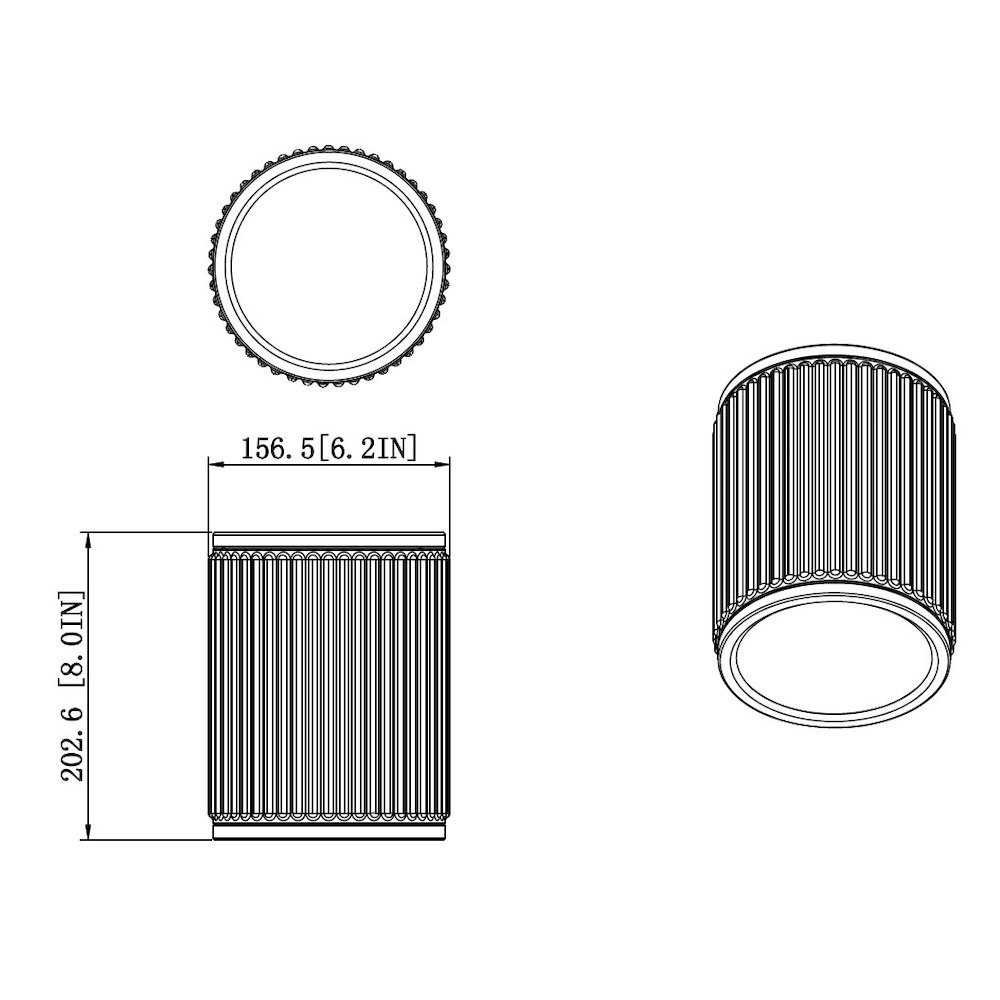 Z-Lite 1 Light Flush Mount. Picture 8