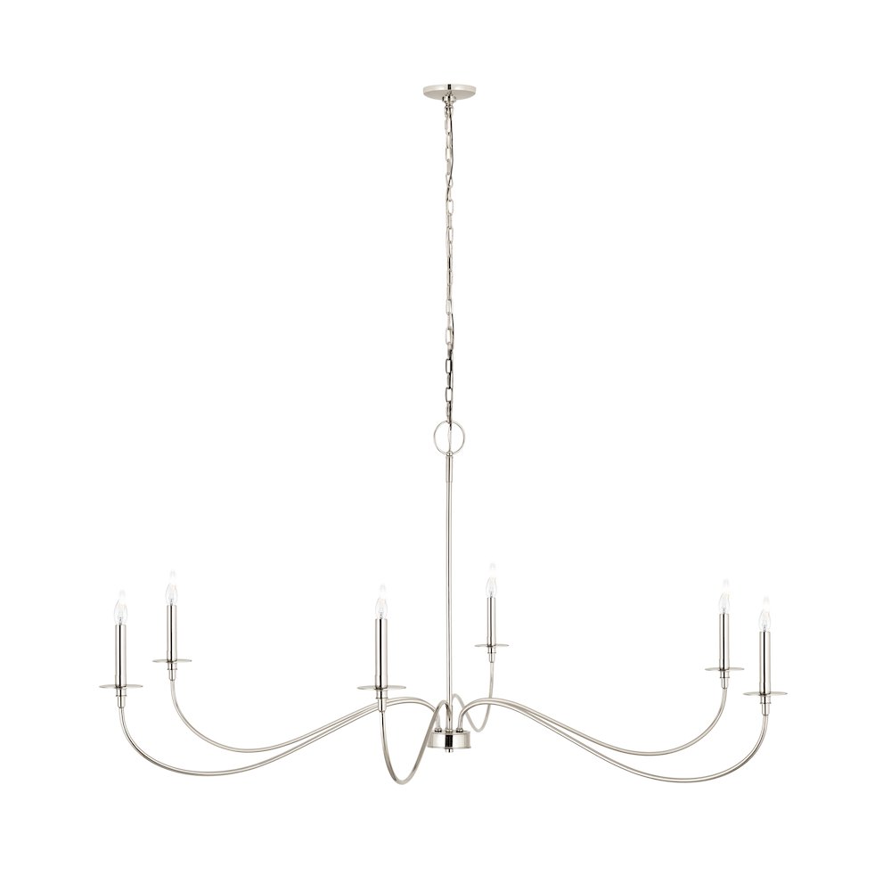Z-Lite 6 Light Chandelier. Picture 1