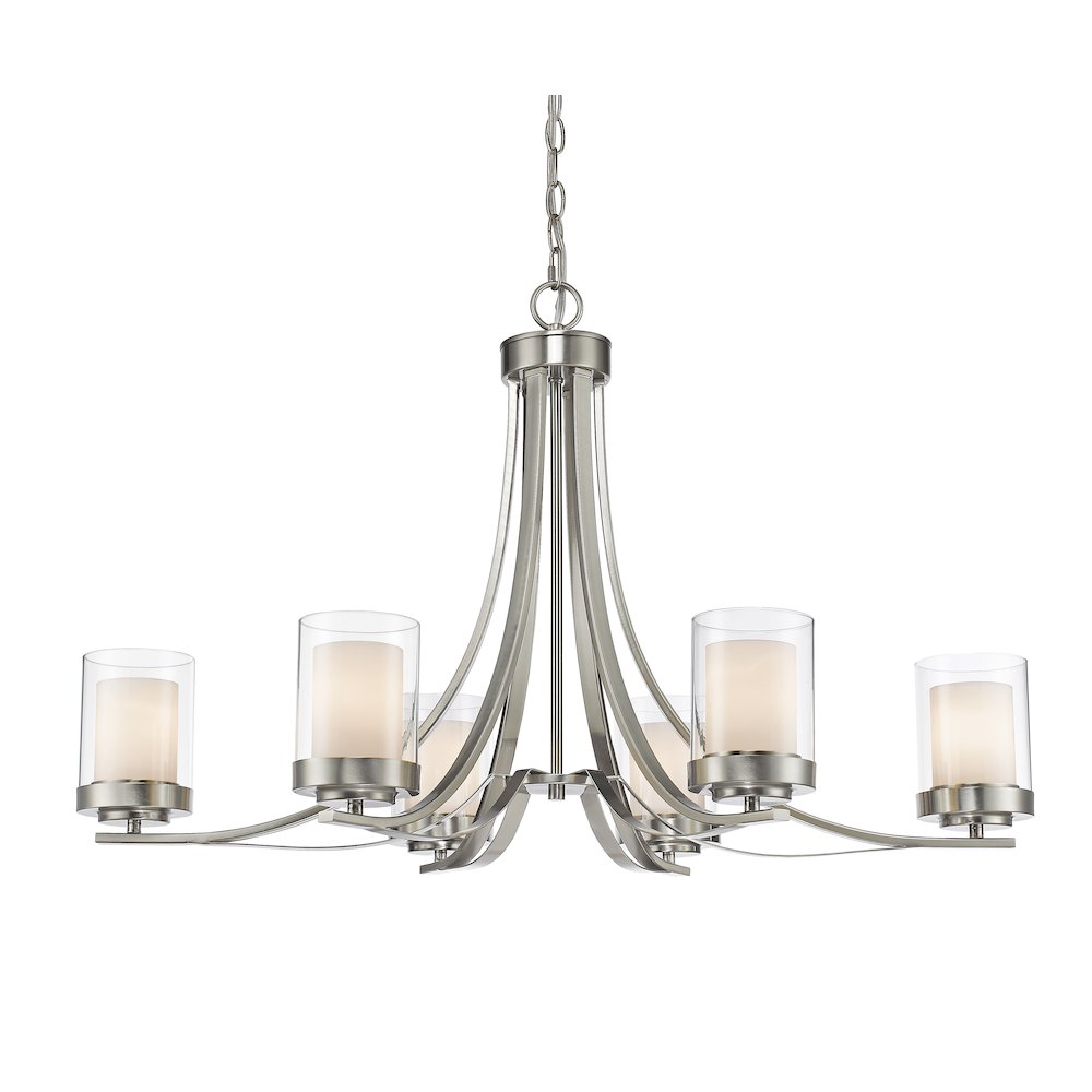 Z-Lite 6 Light Chandelier. Picture 1