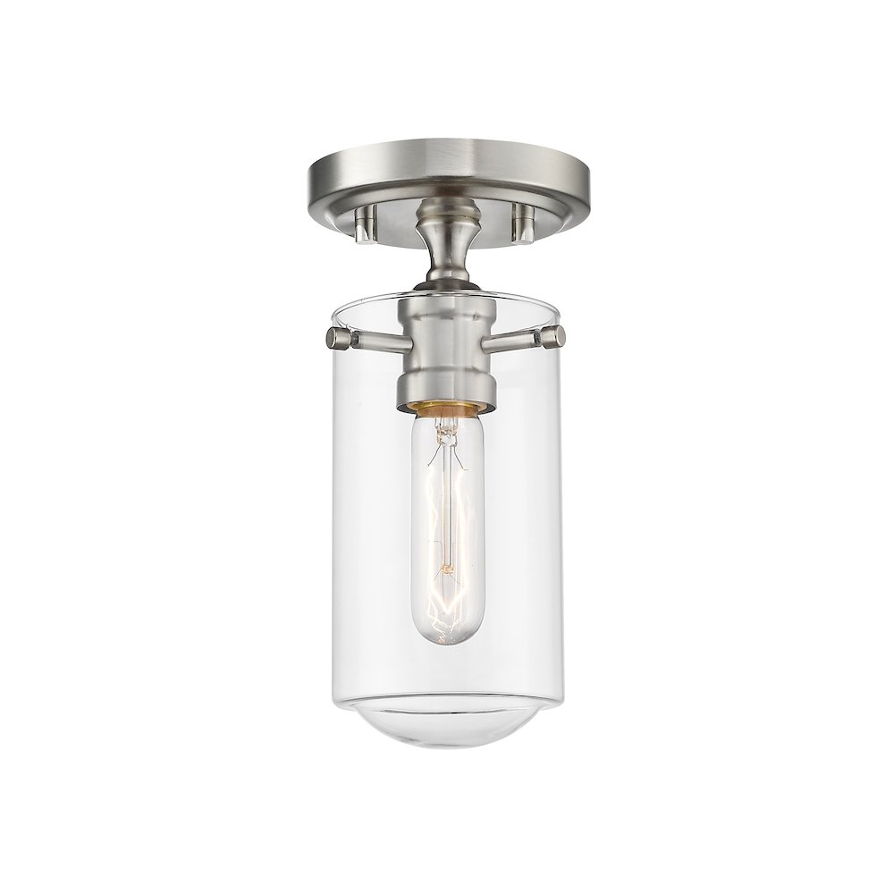 Z-Lite 1 Light Flush Mount. Picture 1