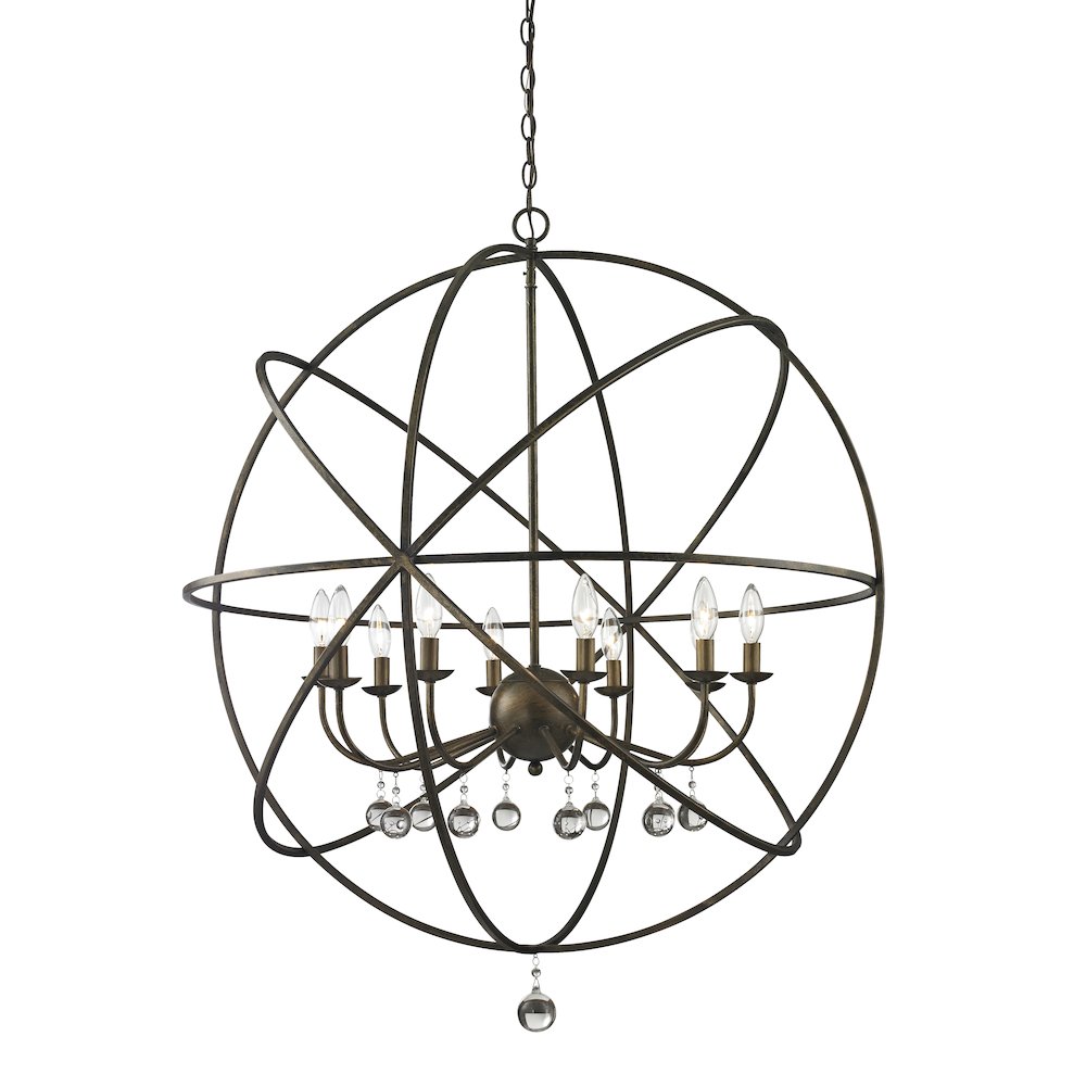 Z-Lite 10 Light Chandelier. Picture 1