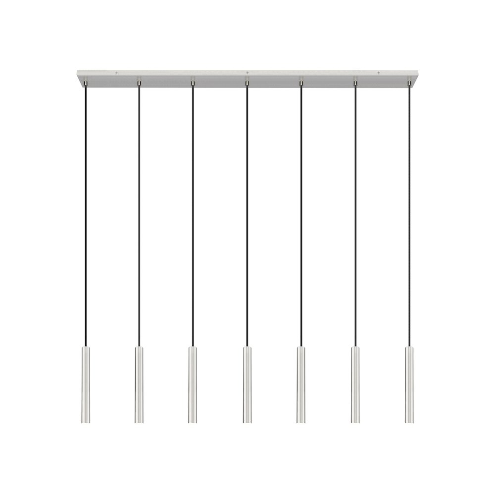 Z-Lite 7 Light Linear Chandelier. Picture 2
