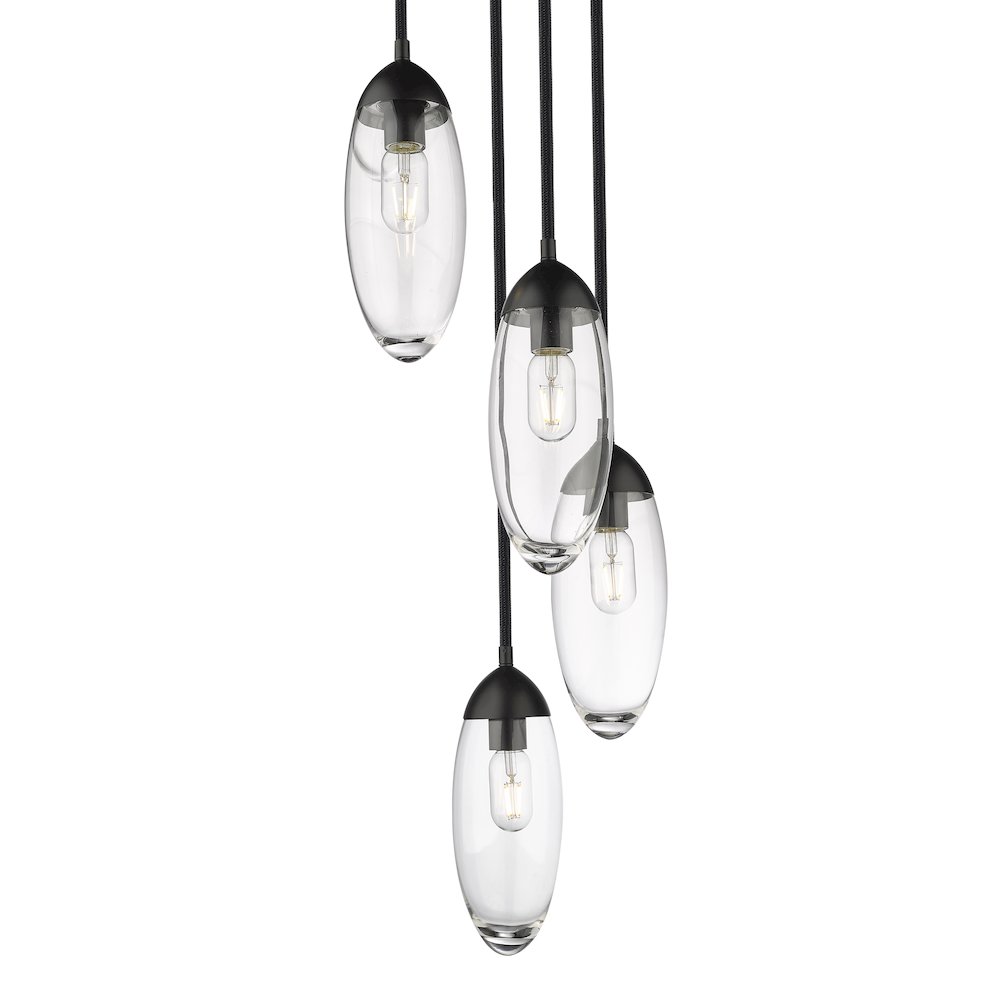 Z-Lite 5 Light Chandelier. Picture 4