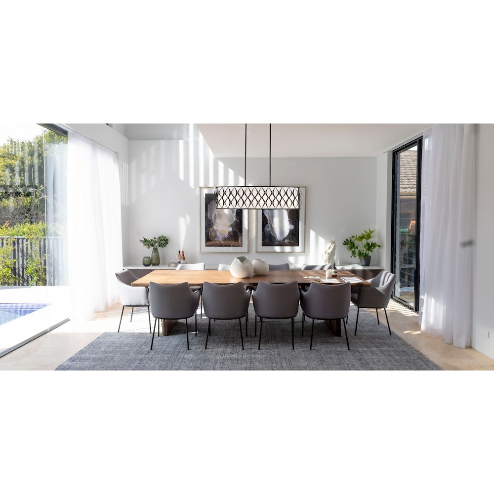 Z-Lite 10 Light Linear Chandelier. Picture 6