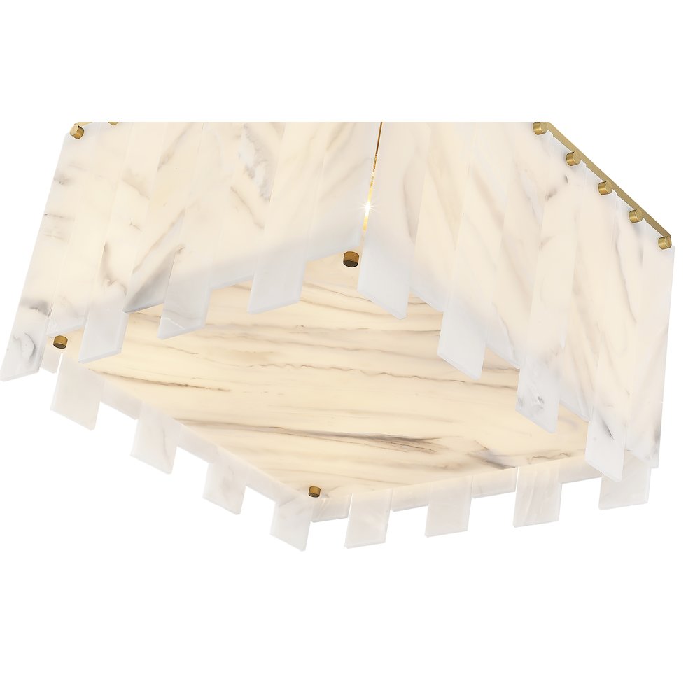 Z-Lite 6 Light Flush Mount. Picture 4
